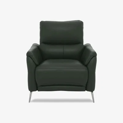 Furniture Village Daytona Leather Chair - Oslo Pine