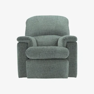 Furniture Village G Plan - Chloe Small Fabric Armchair - Dapple Kingfisher