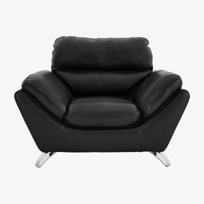Furniture Village Salvador Leather Armchair - Grey