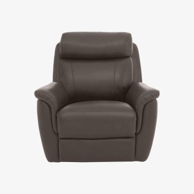 Furniture Village Orlando Leather Chair - Grey