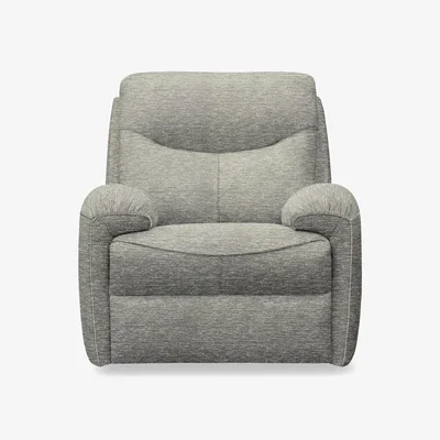 Furniture Village G Plan - Amesbury Fabric Armchair with Power Recliner - Mirage Powder