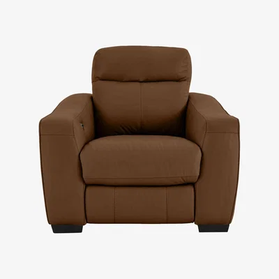 Furniture Village Cressida Leather Recliner Armchair- World of Leather