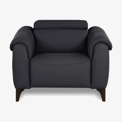 Furniture Village Nicoletti - Nicole Leather Armchair - Torello Blu