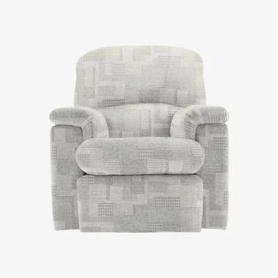 Furniture Village G Plan - Chloe Small Fabric Manual Recliner Armchair - Lydia Blush