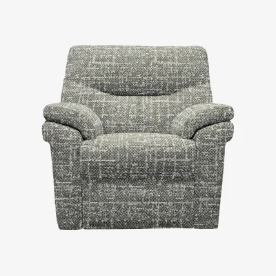Furniture Village G Plan - Seattle Fabric Power Recliner Armchair