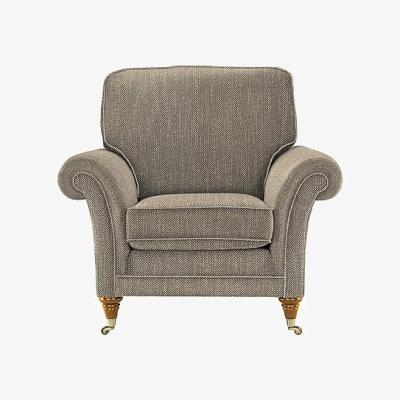 Furniture Village Parker Knoll - Burghley Fabric Armchair - Metric Sable