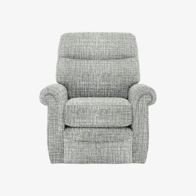 Furniture Village G Plan - Avon Fabric Manual Recliner Armchair - Shore Oatmeal