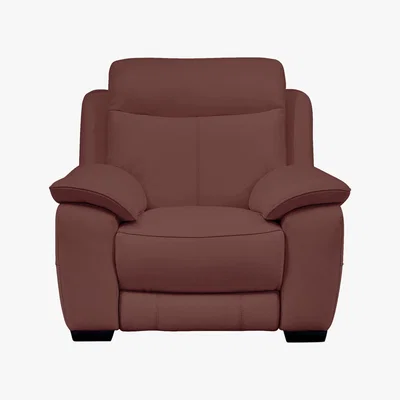 Furniture Village Starlight Express Leather Power Armchair with Power Headrest