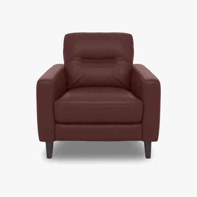 Furniture Village Jules AN Leather Power Recliner Chair - Burgundy