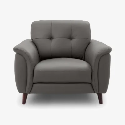 Furniture Village Chantilly NC Leather Armchair - Elephant