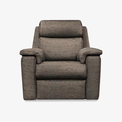 Furniture Village G Plan - Thornbury Fabric Chair with Manual Recliner - Yarn Slate