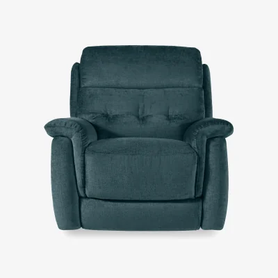 Furniture Village Springer Fabric Armchair - Peacock