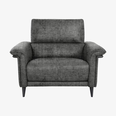 Furniture Village Domicil - Huxley Fabric Chair - Gunmetal