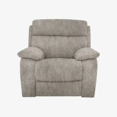 Furniture Village Moreno Fabric Power Recliner Armchair - Grey