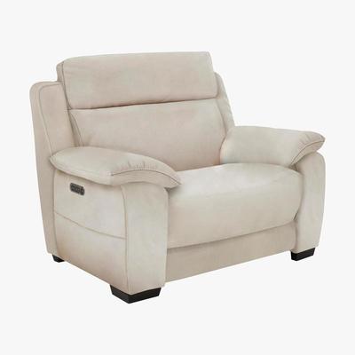 Furniture Village Starlight Express Fabric Recliner Armchair - Beige - By Furniture Village