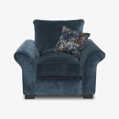 Furniture Village Parker Knoll - Modern Classics Hyde Park Chair - Petrol Blue
