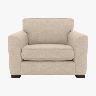 Furniture Village Elora Large Fabric Armchair - Cream