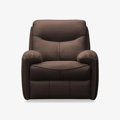 Furniture Village G Plan - Amesbury Leather Armchair with Power Recliner - Capri Chocolate