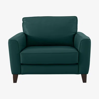 Furniture Village Brondby Leather Cuddle Chair- World of Leather