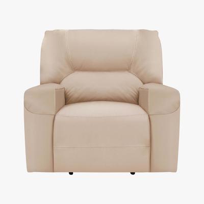 Furniture Village World of Leather - Eden Leather Recliner Armchair - Beige