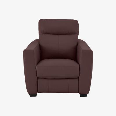 Furniture Village Compact Collection Midi Leather Armchair- World of Leather