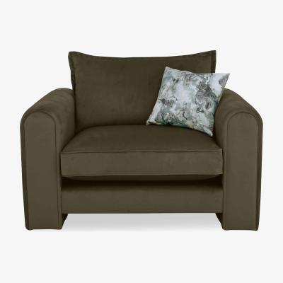 Furniture Village Helena Snuggler Chair - Khaki