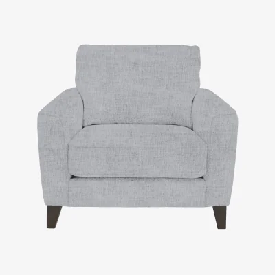 Furniture Village Brondby Fabric Armchair - Dove Grey