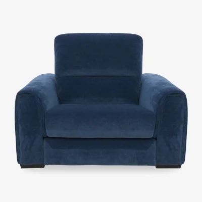 Furniture Village Flex Fabric Armchair - R330 Steel Blue