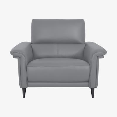 Furniture Village Domicil - Huxley Leather Chair - NP Paloma Grey