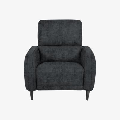 Furniture Village Domicil - Logan Fabric Power Recliner Chair - R460 Charcoal