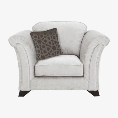 Furniture Village Holly Fabric Armchair Without Studs