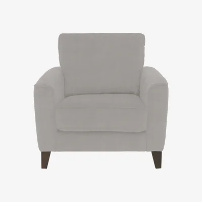 Furniture Village Brondby Fabric Armchair - R452 Greymist