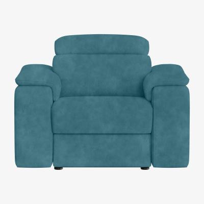 Furniture Village Nicoletti Italia - Davide Fabric Chair - Selma Turchese