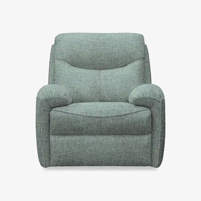 Furniture Village G Plan - Amesbury Fabric Armchair with Manual Recliner - Dapple Kingfisher