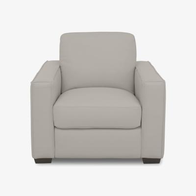 Furniture Village Parma Leather Armchair - Feather