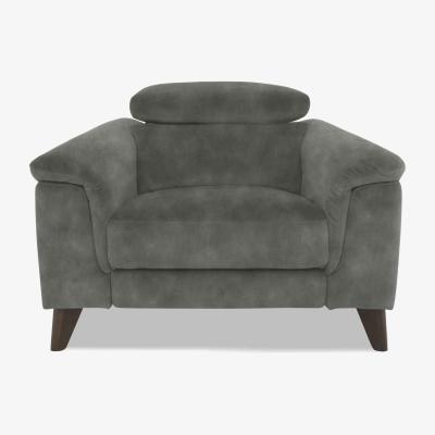 Furniture Village Wade Fabric Chair - Neutral Grey