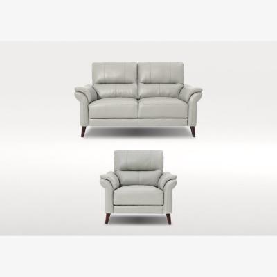 Furniture Village Winner 2 Seater Leather Sofa and Leather Armchair Set