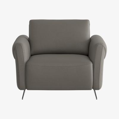 Furniture Village Nicoletti - Bella Leather Armchair - Grey