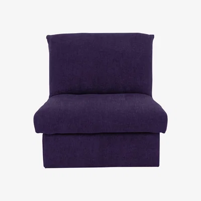 Furniture Village Versatile Fabric Chair Bed - Purple
