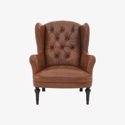 Furniture Village Tetrad - Southwood Leather Accent Chair - Brown