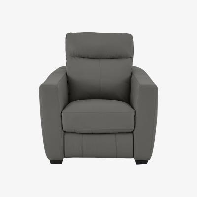 Furniture Village Compact Collection Midi Leather Battery Recliner Armchair- World of Leather
