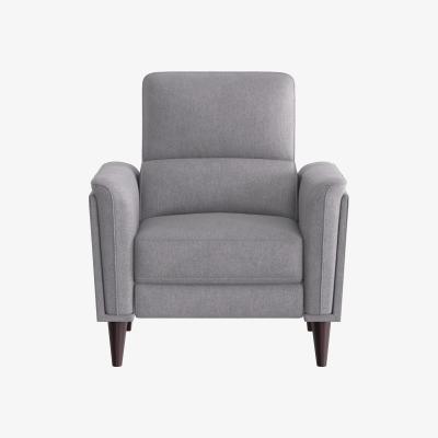 Furniture Village Compact Collection Klein Fabric Chair - Pewter