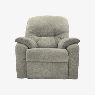 Furniture Village G Plan - Mistral Small Fabric Manual Recliner Armchair - Mirage Pebble