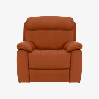Furniture Village Moreno SK Leather Armchair - Caramel