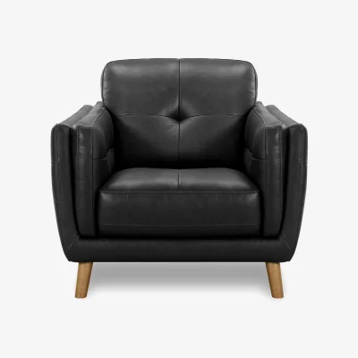 Furniture Village Soren Leather Armchair - Sofas and Armchairs
