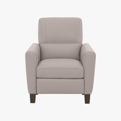 Furniture Village Versano Leather Power Recliner Armchair - Grey