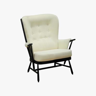 Furniture Village Ercol - Evergreen High Back Easy Armchair - Black