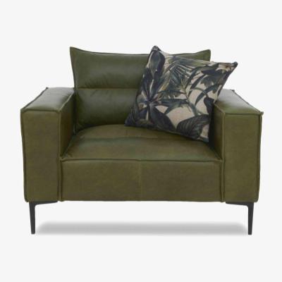 Furniture Village Alexander and James - Jade Leather Chair