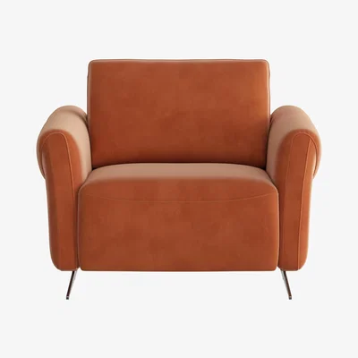 Furniture Village Nicoletti - Bella Fabric Armchair - Orange