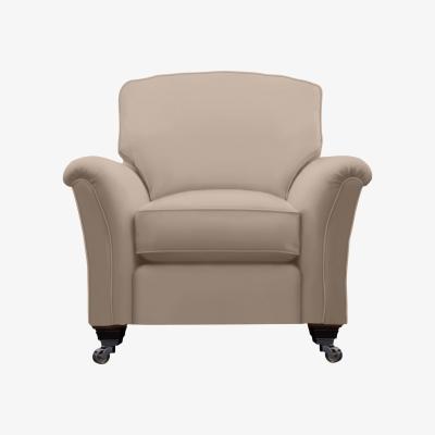 Furniture Village Parker Knoll - Devonshire Leather Armchair - Beige